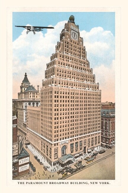 Front cover_Vintage Journal Paramount Broadway Building, New York City