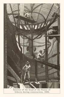 Couverture_Vintage Journal Interior of Statue of Liberty During Construction