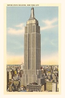 Front cover_Vintage Journal Empire State Building, New York City