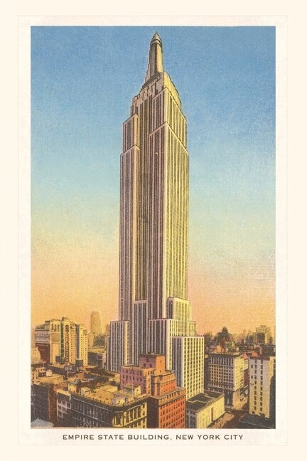 Couverture_Vintage Journal Empire State Building, New York City