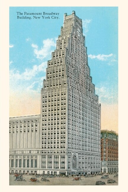 Front cover_Vintage Journal Paramount Broadway Building, New York City