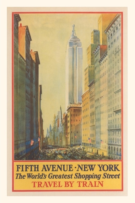 Couverture_Vintage Journal Travel Poster for New York