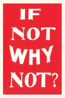 Front cover_Vintage Journal If Not Why Not?