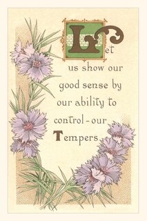 Front cover_Vintage Journal Let's Control our Tempers