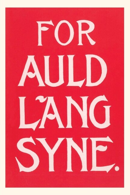 Front cover_Vintage Journal For Auld Lang Syne