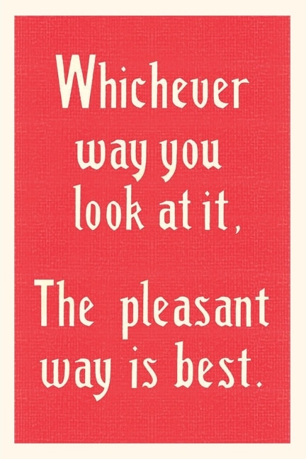 Front cover_Vintage Journal The Pleasant Way is Best