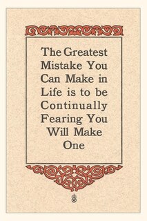 Front cover_Vintage Journal Greatest Mistake is Fear