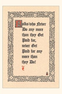 Front cover_Vintage Journal You Get Paid for What You Do