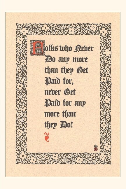 Front cover_Vintage Journal You Get Paid for What You Do