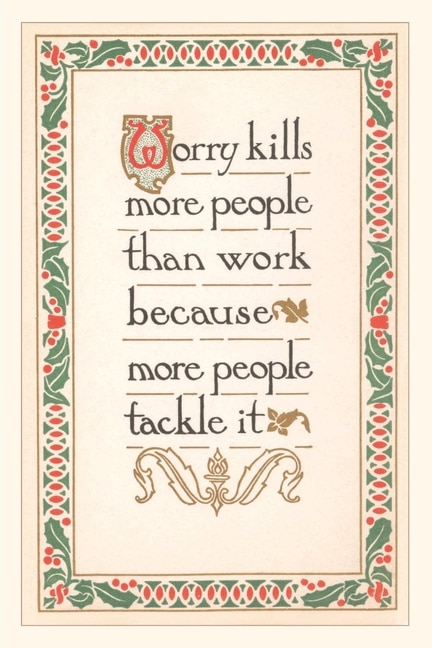 Front cover_Vintage Journal Worry Kills More People