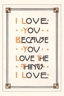 Front cover_Vintage Journal I Love You Because