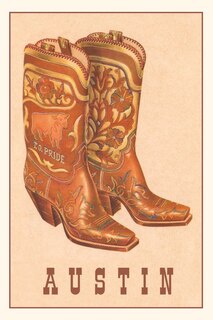Front cover_Vintage Journal Cowboy Boots, Austin