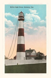 Couverture_Vintage Journal Bolivar Lighthouse, Galveston, Texas