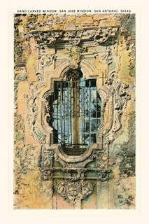 Front cover_Vintage Journal Window, San Jose Mission, San Antonio, Texas