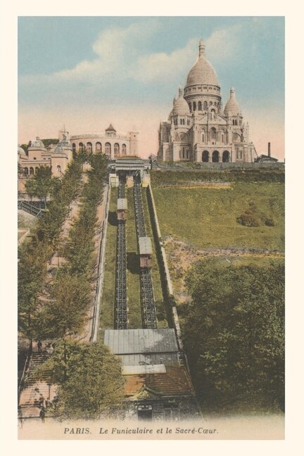 Front cover_Vintage Journal Funicular Railway to Sacre Coeur Church