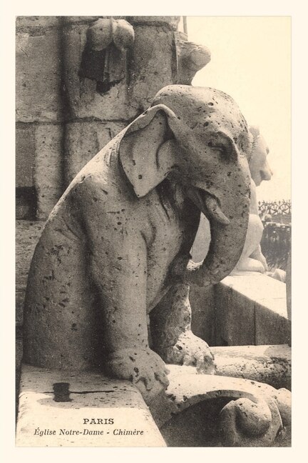 Front cover_Vintage Journal Gargoyle on Notre Dame