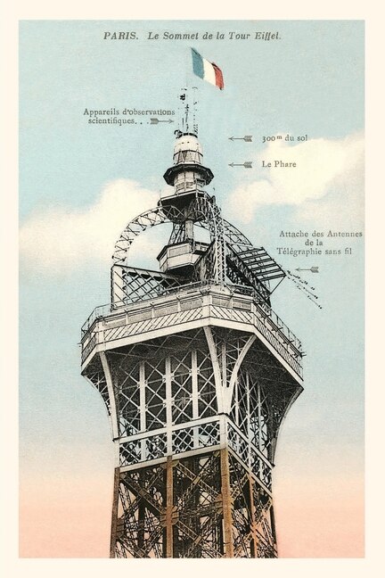 Couverture_Vintage Journal Top of the Eiffel Tower