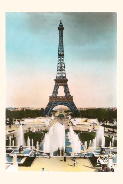 Couverture_Vintage Journal Eiffel Tower