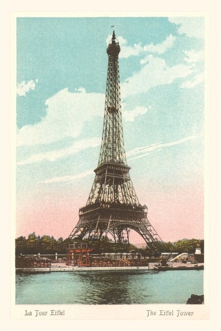 Front cover_Vintage Journal Eiffel Tower and Seine
