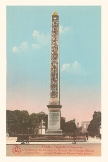 Couverture_Vintage Journal Luxor Obelisk, Place de la Concorde