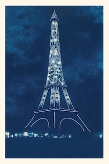 Front cover_Vintage Journal Illuminated Eiffel Tower