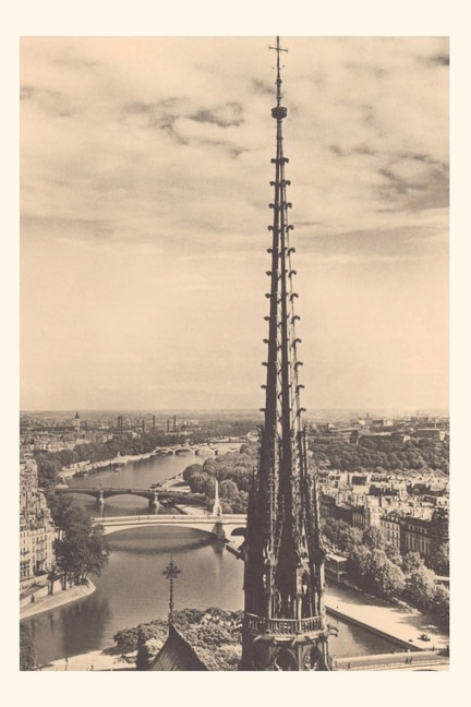 Couverture_Vintage Journal Notre Dame Cathedral Tower