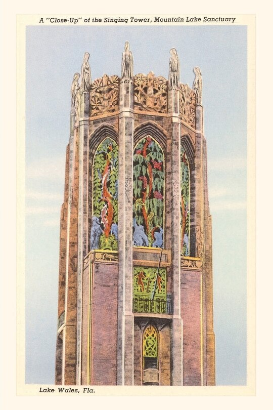 Couverture_Vintage Journal Singing Tower Lake Wales, Florida