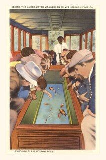Front cover_Vintage Journal Glass Bottom Boat, Silver Springs, Florida
