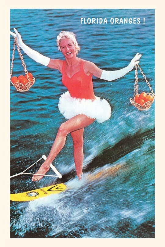 Front cover_Vintage Journal Water Skier with Florida Oranges