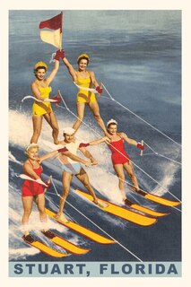 Front cover_Vintage Journal Stunt Water Skiing, Stuart, Florida
