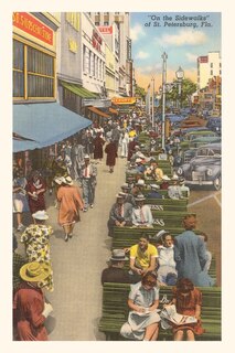 Front cover_Vintage Journal Sidewalk Benches, St. Petersburg, Florida