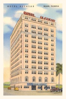 Front cover_Vintage Journal Hotel Alcazar, Miami, Florida