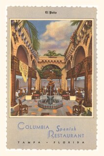 Couverture_Vintage Journal Columbia Spanish Restaurant, Tampa, Florida