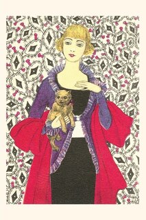 Couverture_Vintage Journal Bemused Woman with Cairns Terrier