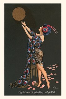 Couverture_Vintage Journal Costumed Woman and Gold Seal