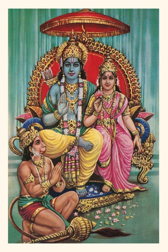 Front cover_Vintage Journal Shiva and Parvati with Hanuman