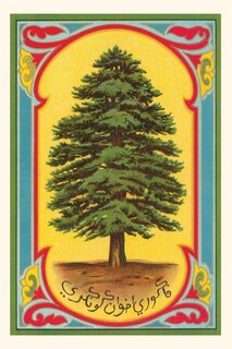 Couverture_Vintage Journal Cedar of Lebanon, Arabic Script