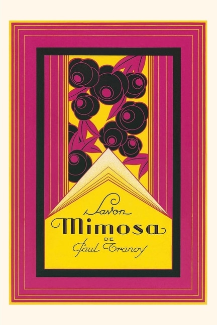 Front cover_Vintage Journal Savon Mimosa Soap Label