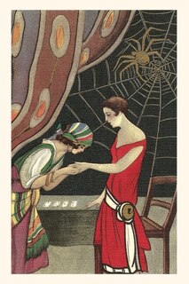 Front cover_Vintage Journal Fortuneteller Reading Flapper's Palm