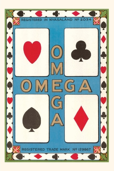 Front cover_Vintage Journal Omega Playing Card