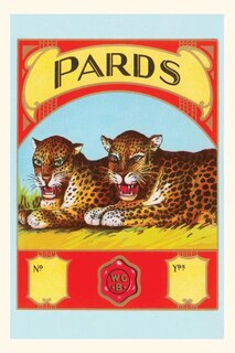 Front cover_Vintage Journal Pards, Two Snarling Leopards