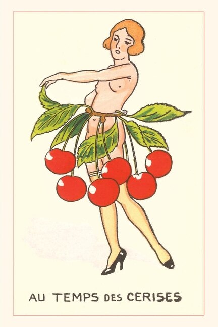 Front cover_Vintage Journal Cherry Season, Nude with Belt of Cherries
