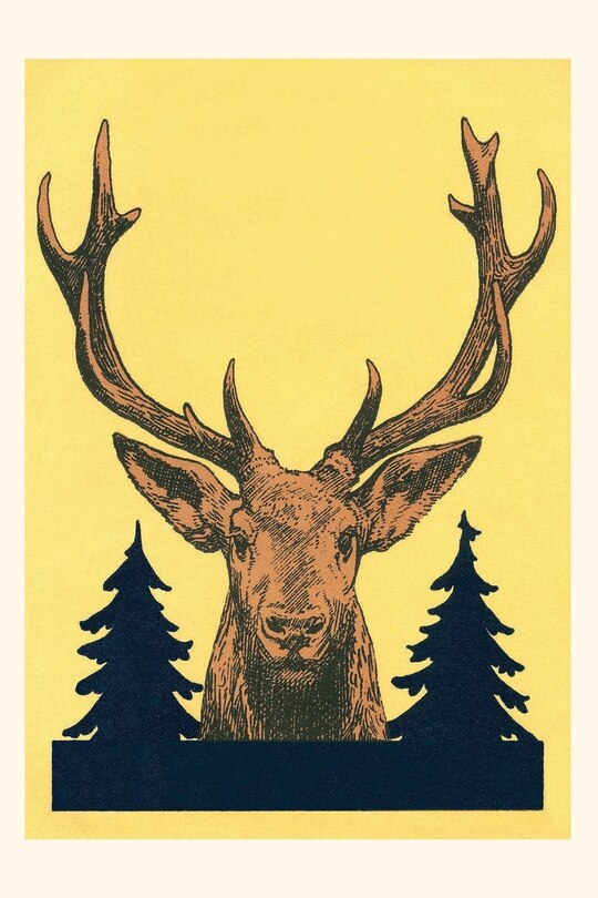 Front cover_Vintage Journal Deer with Antlers