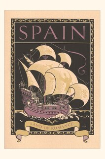 Front cover_Vintage Journal Travel Poster for Spain