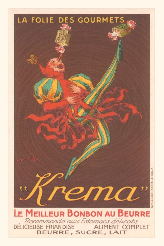Front cover_Vintage Journal Krema Bobon au Beurre advertisement