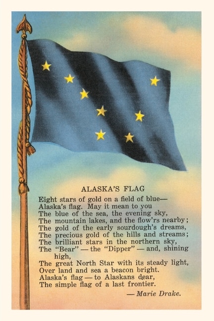 Front cover_Vintage Journal Alaskan Flag and Poem