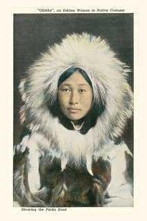 Front cover_Vintage Journal Obleka, Indigenous Alaskan Woman in Native Costume