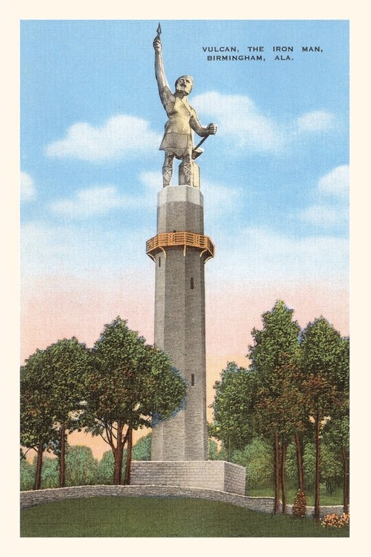 Front cover_Vintage Journal Vulcan Statue, Birmingham