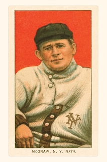 Front cover_Vintage Journal Early Baseball Card, John McGraw