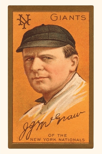 Front cover_Vintage Journal Early Baseball Card, John McGraw